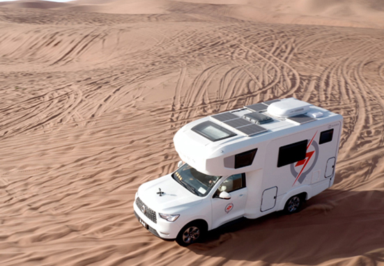 自由炮滿分選手，房車生活新體驗