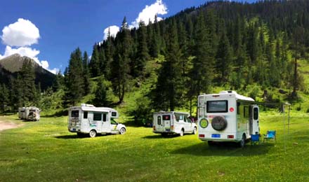 最適合夏季出行的4大打卡地！一定要開著房車去！